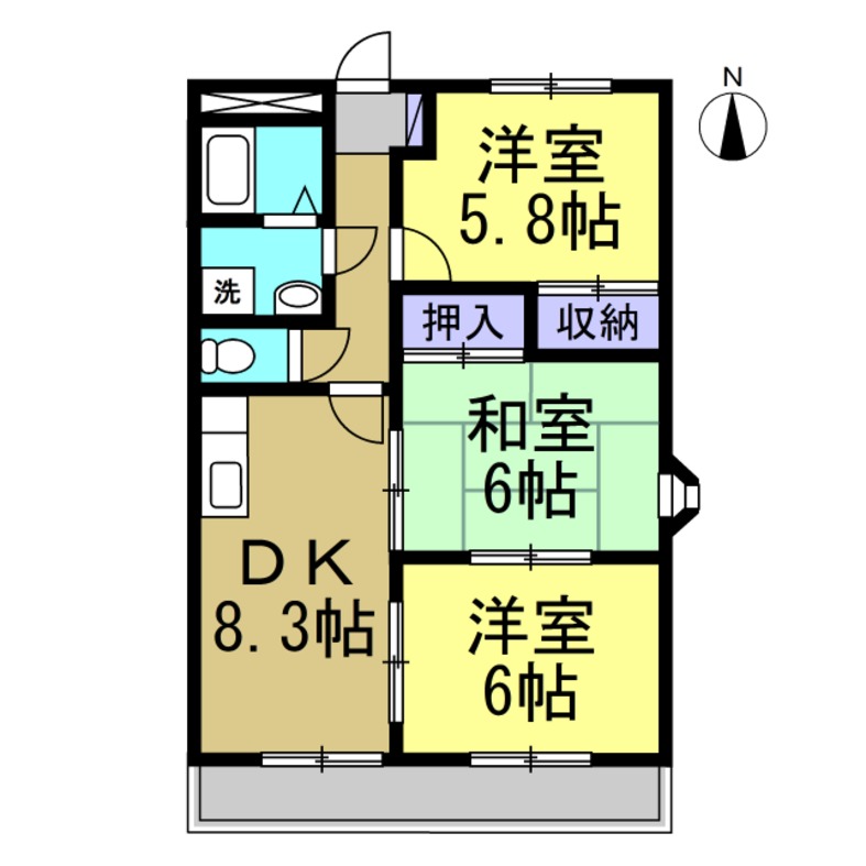 グランドールの間取り