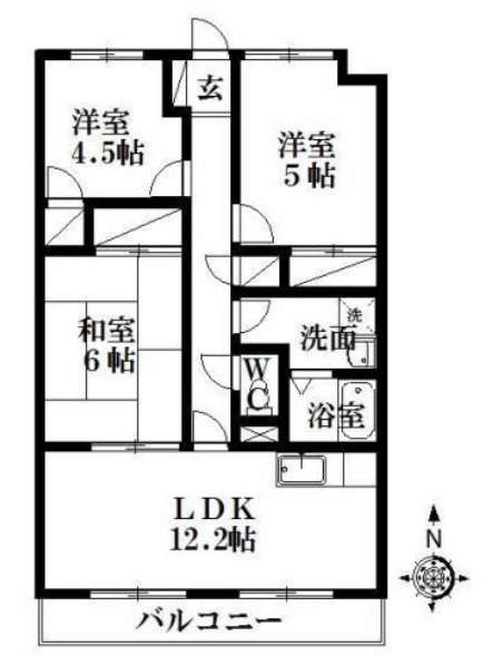 グランドマンションプラセオ上島の間取り