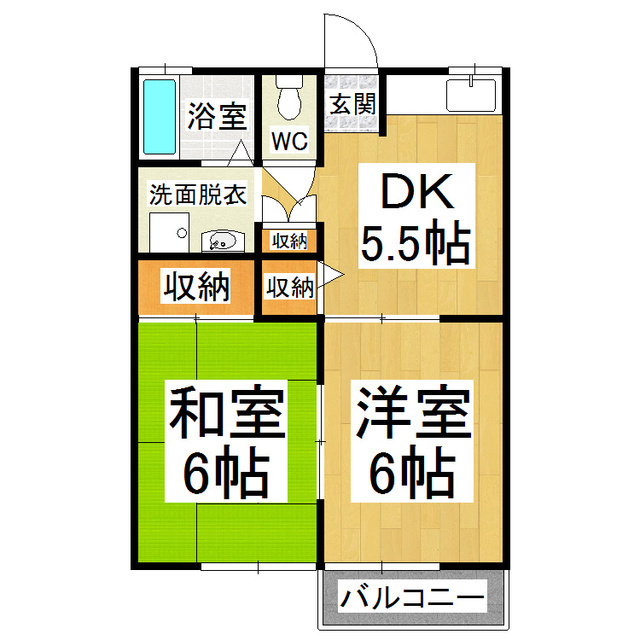 シャルマンの間取り