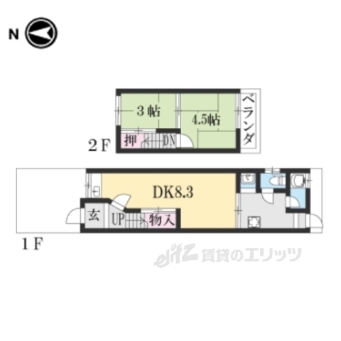 【京都市山科区川田菱尾田のその他の間取り】