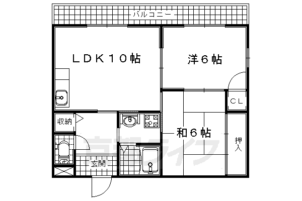 コンフォールパオの間取り