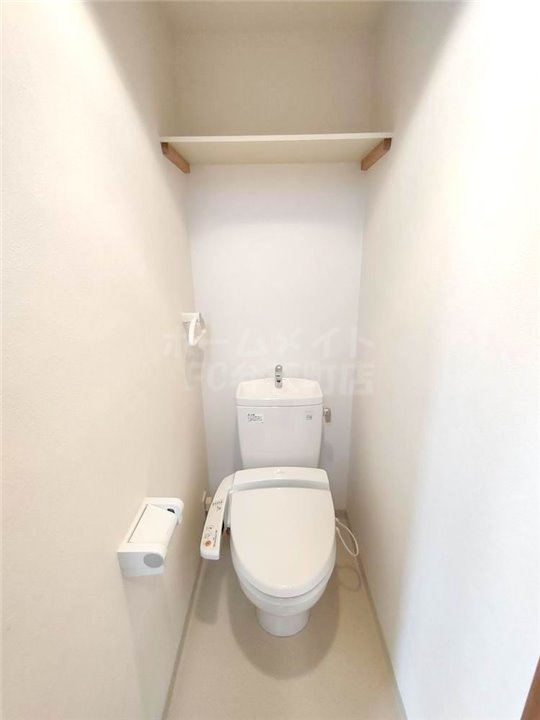 トイレ　ゆったりとした空間のトイレです