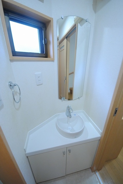 洗面設備　写真は１号室