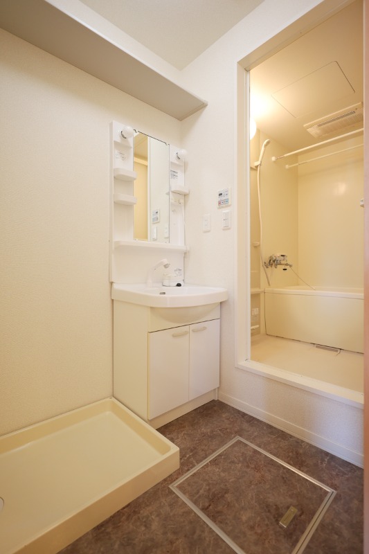 洗面設備　図面と現状に相違がある場合には現状を優先