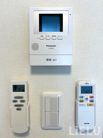 セキュリティ　同シリーズ物件のモデルルーム写真になります