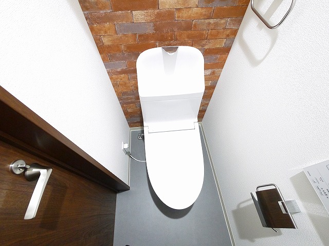 トイレ　ゆったりとした空間のトイレです