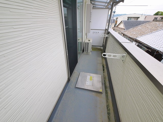 バルコニー　広々としたバルコニーです