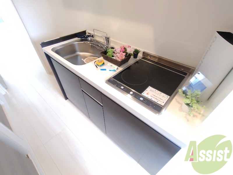 キッチン　キッチンは調理スペースもしっかりあっていいですね～