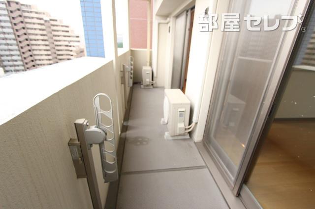 バルコニー　風当りの良いベランダです