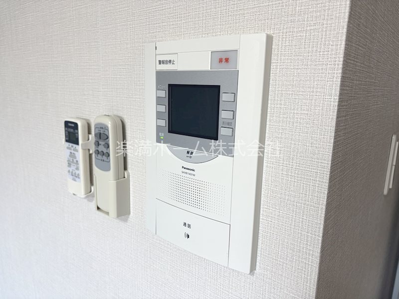 セキュリティ　モニターホンで安心♪