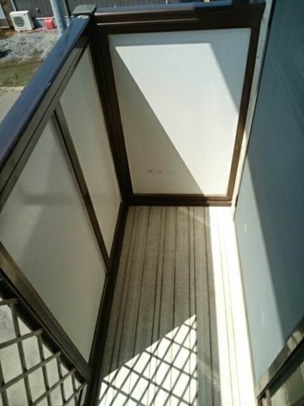 バルコニー　図面と現状に相違がある場合には現状を優先