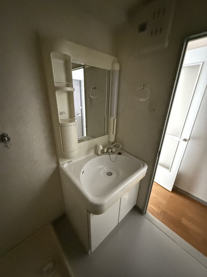 洗面設備　※別部屋の写真を使用しています。
