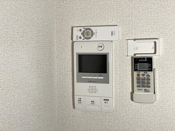 セキュリティ　※他号室の写真です。