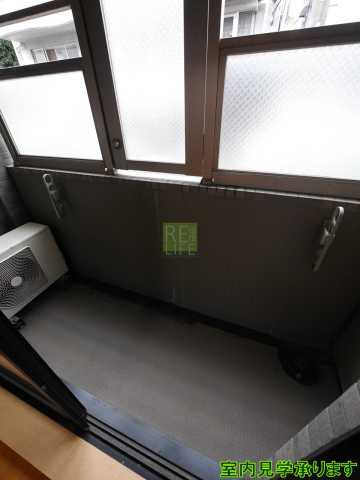 バルコニー　ルーブル早稲田弐番館