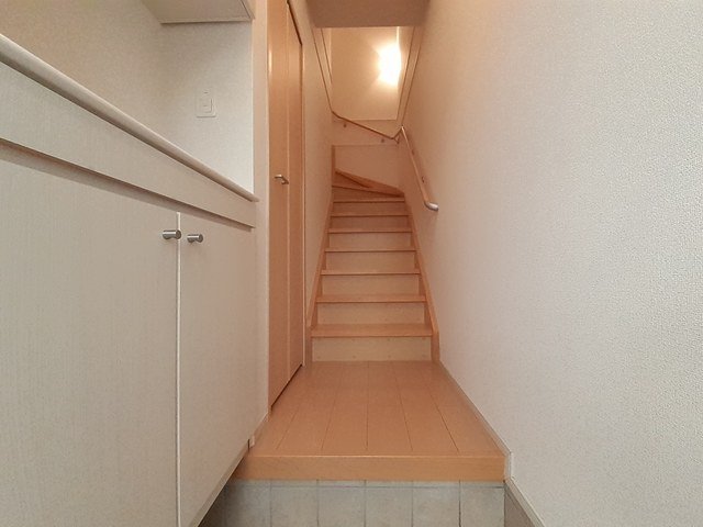 玄関　ゆったりとした玄関です