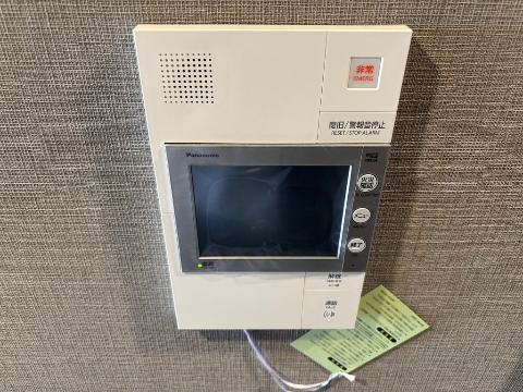 セキュリティ　カメラ付インターホン