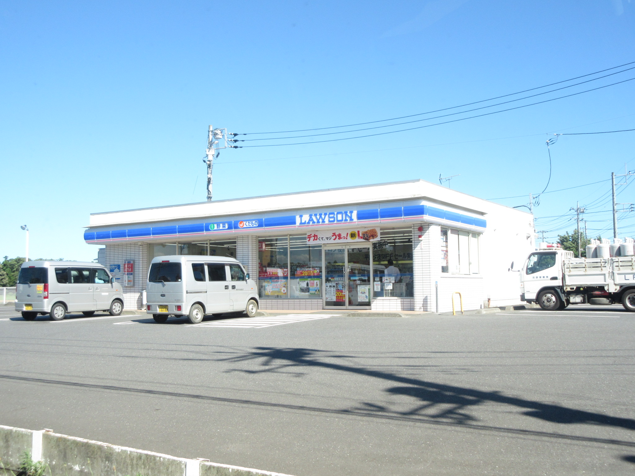 コンビニ　ローソンひたちなかはしかべ一丁目店（コンビニ）まで444m