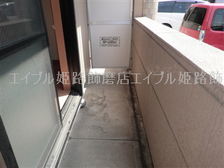 バルコニー　写真は反転のお部屋です