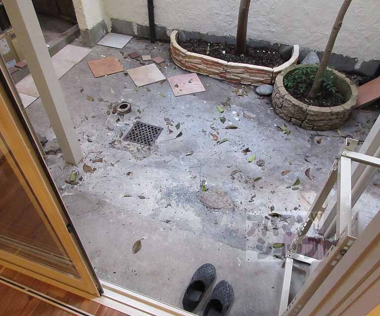 バルコニー　広いベランダ・