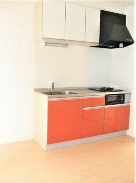 キッチン　広々として作業のしやすい充実のキッチンです