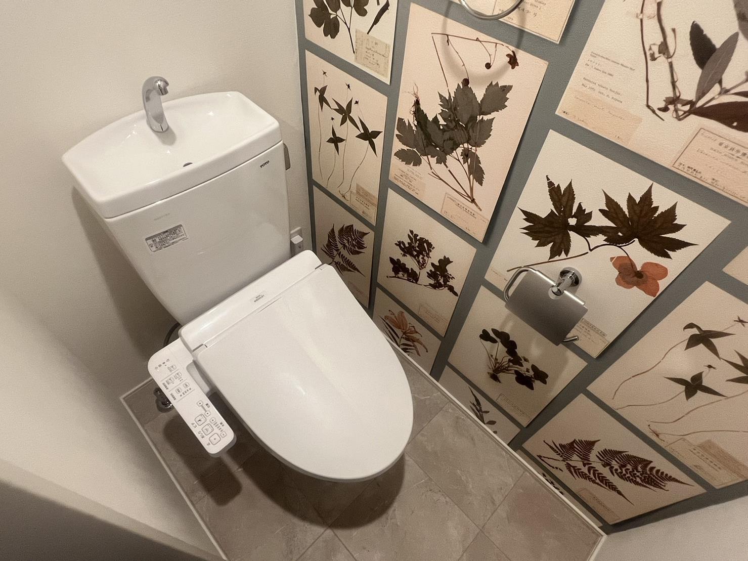 トイレ　ウォシュレット付き洋式トイレ♪
