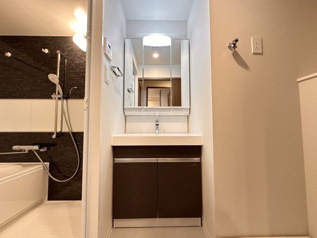 洗面設備　同一タイプです。