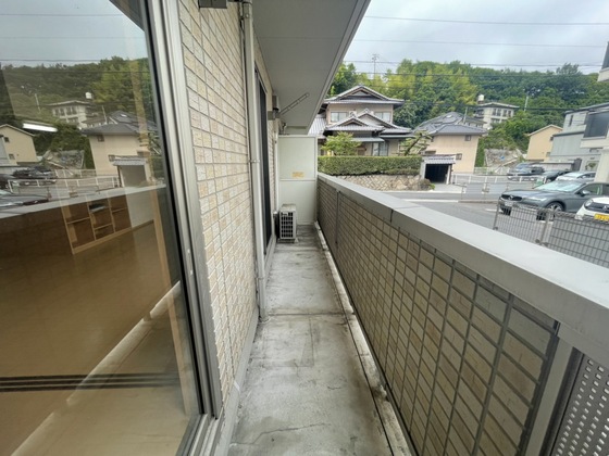 バルコニー　※別部屋の写真です
