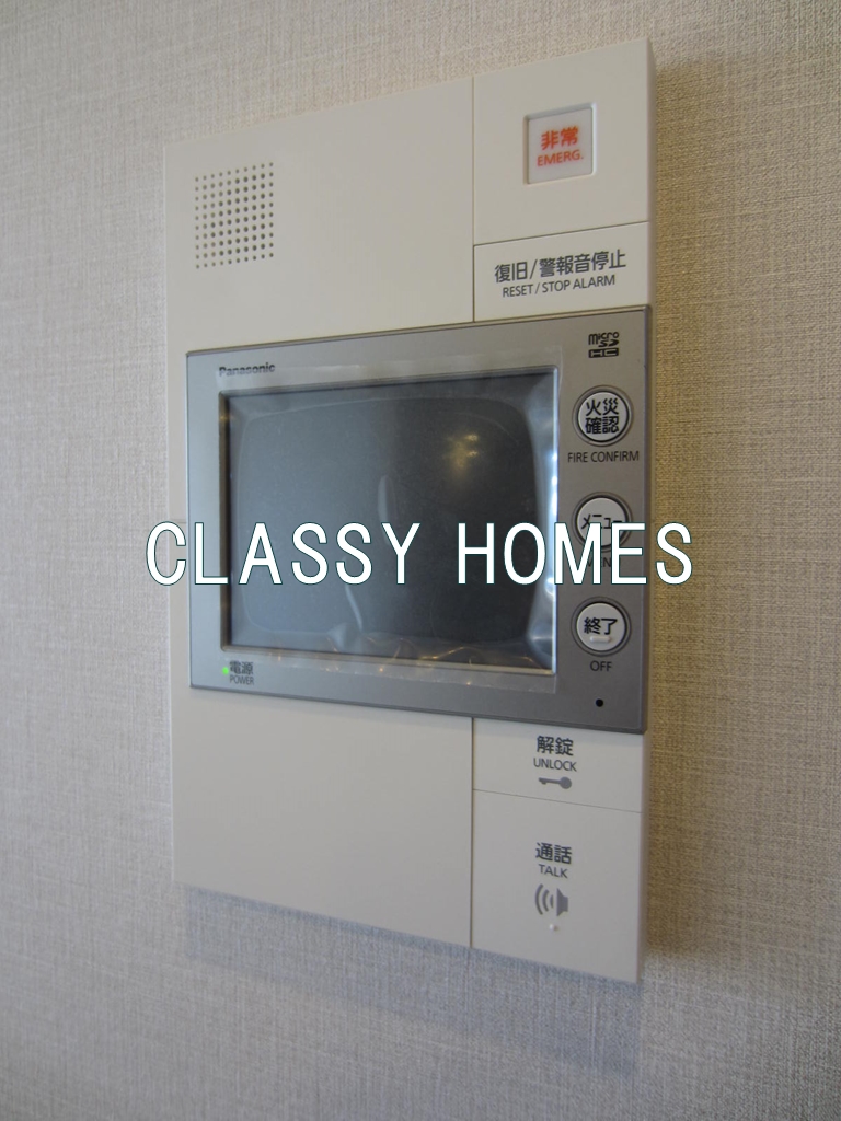 セキュリティ　2019年竣工　ディームス大井町：セキュリティ