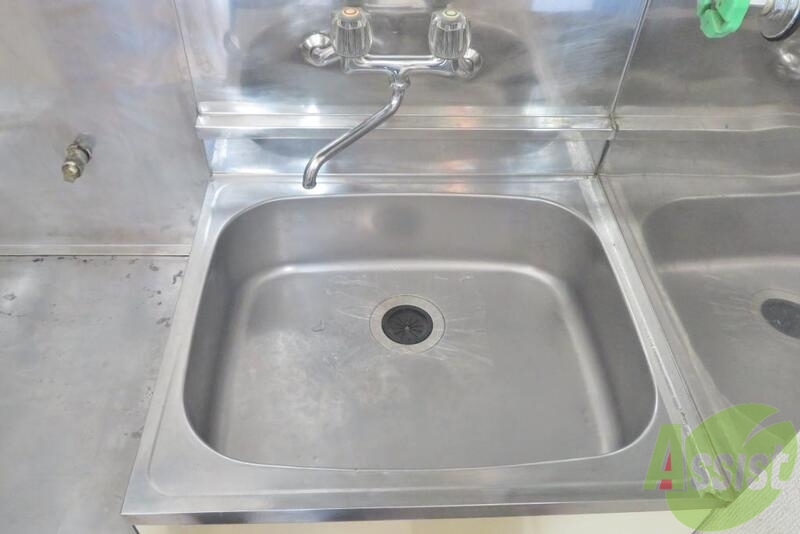 洗面設備　洗面はこちらになっています。忙しい朝もバッチリですね。