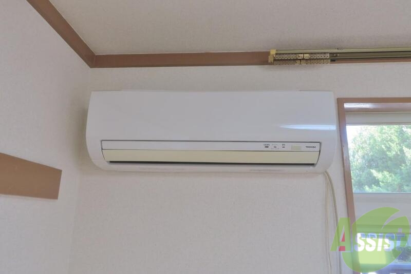 その他設備　エアコンがあれば暑い日も快適に過ごせますね。