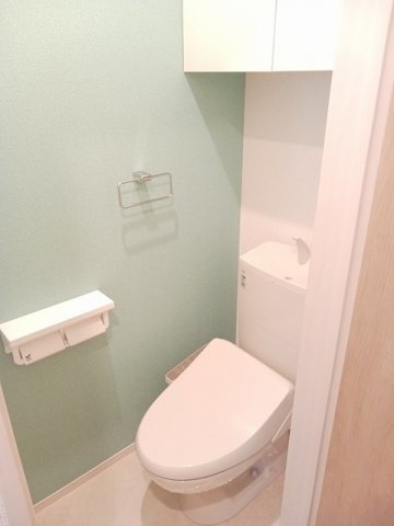 トイレ　ゆったりとした空間のトイレです