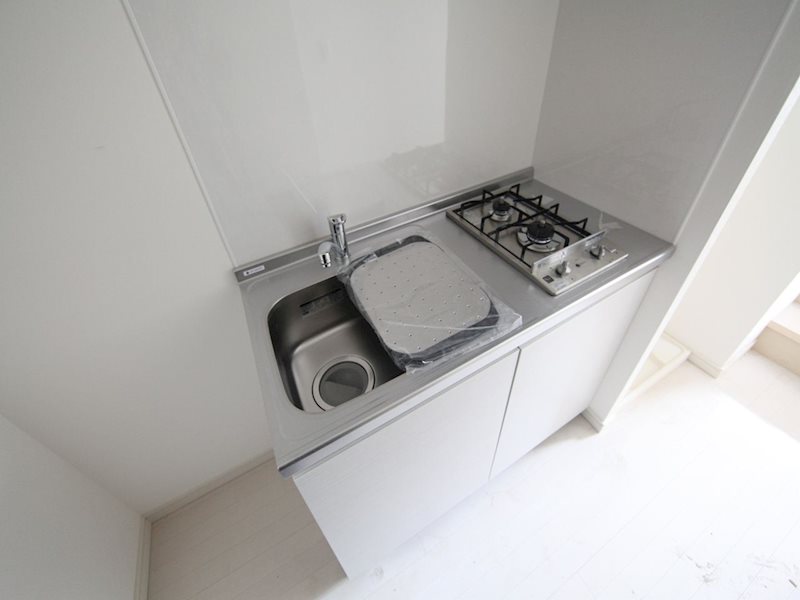 キッチン　システムキッチン（ガス2口コンロ付）