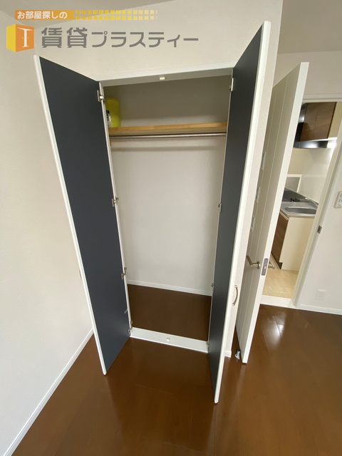 収納　クローゼット付き