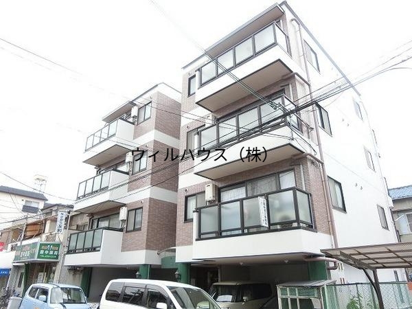 建物外観　オートロック有り！