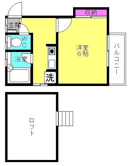 KJサンハウスの間取り写真