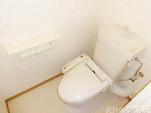 トイレ　トイレもキレイにお使いいただけます！