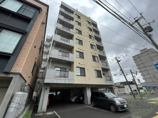 建物外観　札幌市東区北１６条東「リエタメンテＮ１６」