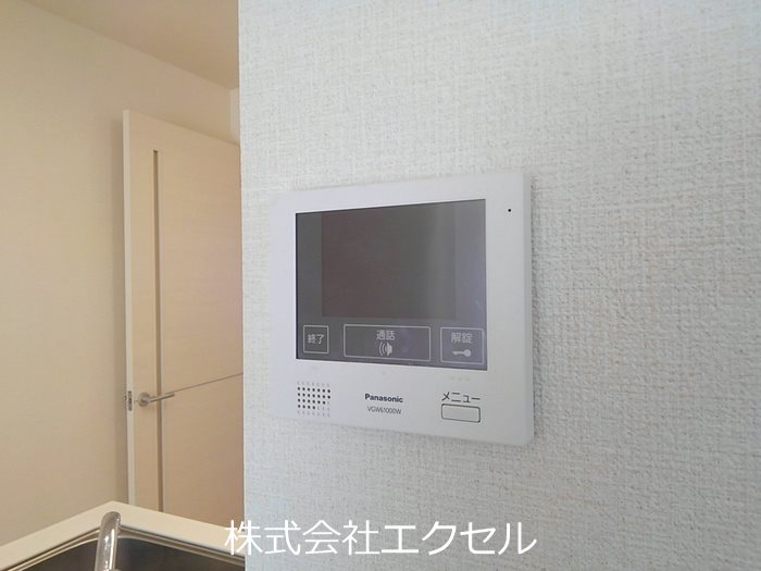 セキュリティ　TVモニター付きで安心です。