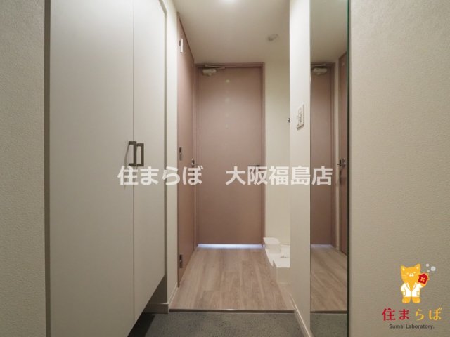 玄関　出入りのしやすさを確認