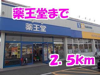 ドラックストア　薬王堂（ドラッグストア）まで2500m