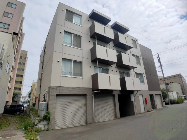建物外観　札幌市中央区北２条東「ブランノワール苗穂」