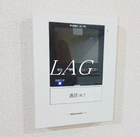 セキュリティ　モニター付きインターフォンです。