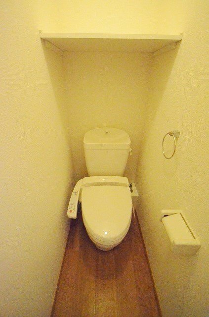 トイレ　同物件別号室のものです。