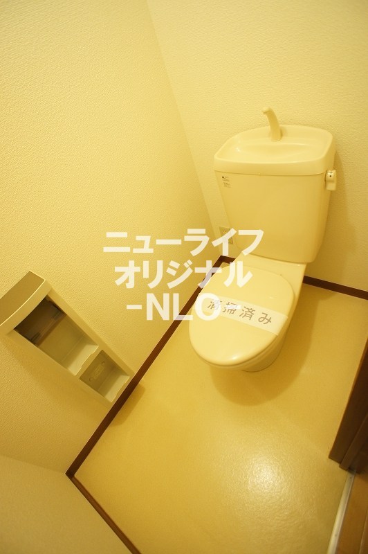 トイレ　シンプルで清潔感のあるトイレ☆