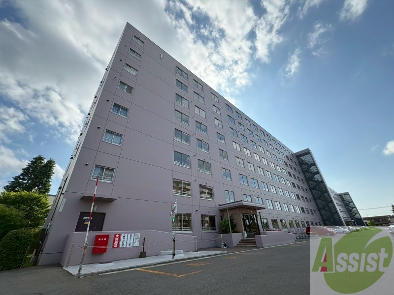建物外観　札幌市北区新琴似８条「スカイハイツ麻生１号棟」