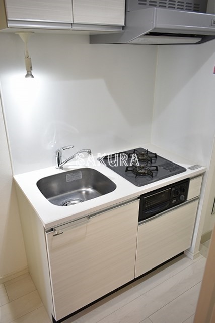 キッチン　広々使える快適な調理スペースです♪