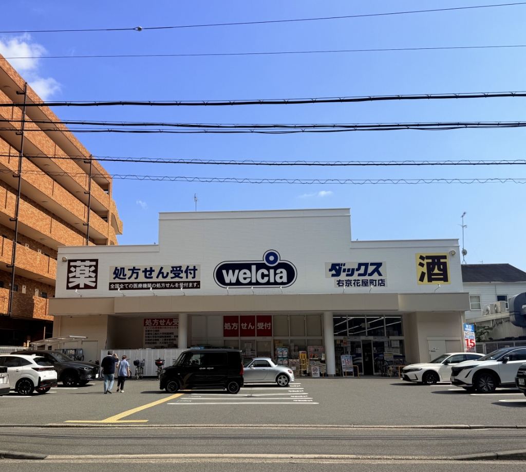 ドラックストア　ダックス右京花屋町店（ドラッグストア）まで442m