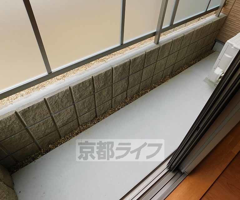 バルコニー　洗濯物もばっちりです！