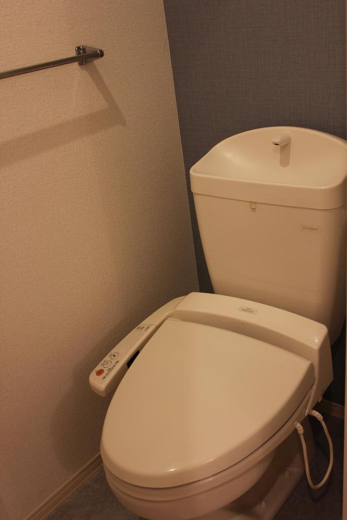 トイレ　同物件・別部屋の写真です