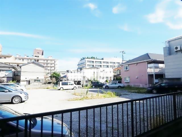 眺望　ベランダから見た景色